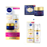 Nivea sada Cellular Luminous (noční krém 50 ml + sérum 30 ml proti pigmentovým skvrnám)