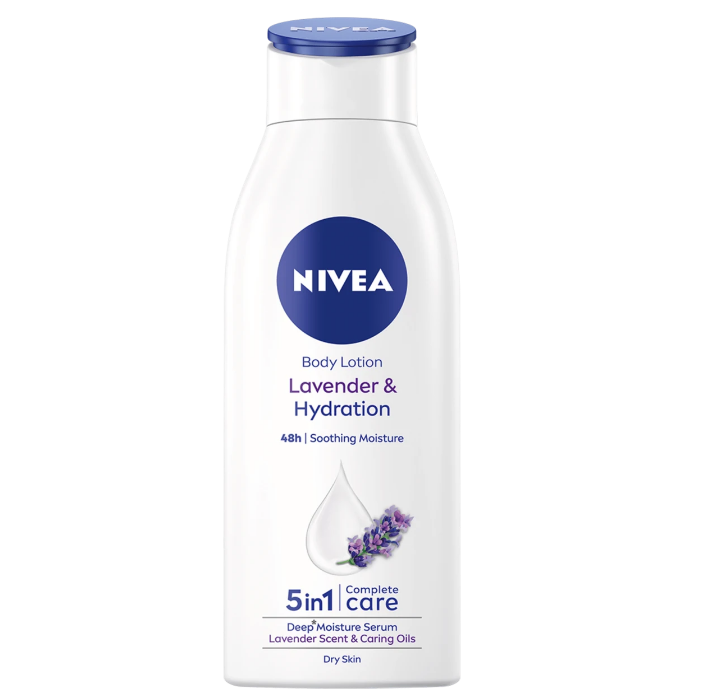 Nivea tělové mléko 400 ml Lavender & Hydration