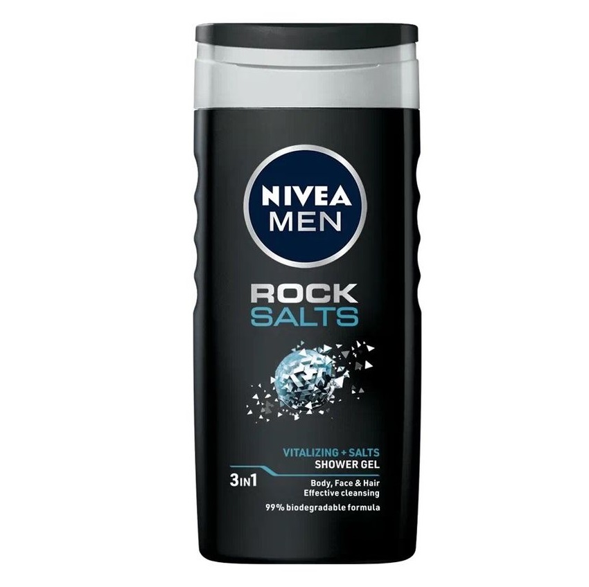 Nivea Men sprchový gel 250 ml Rock Salts