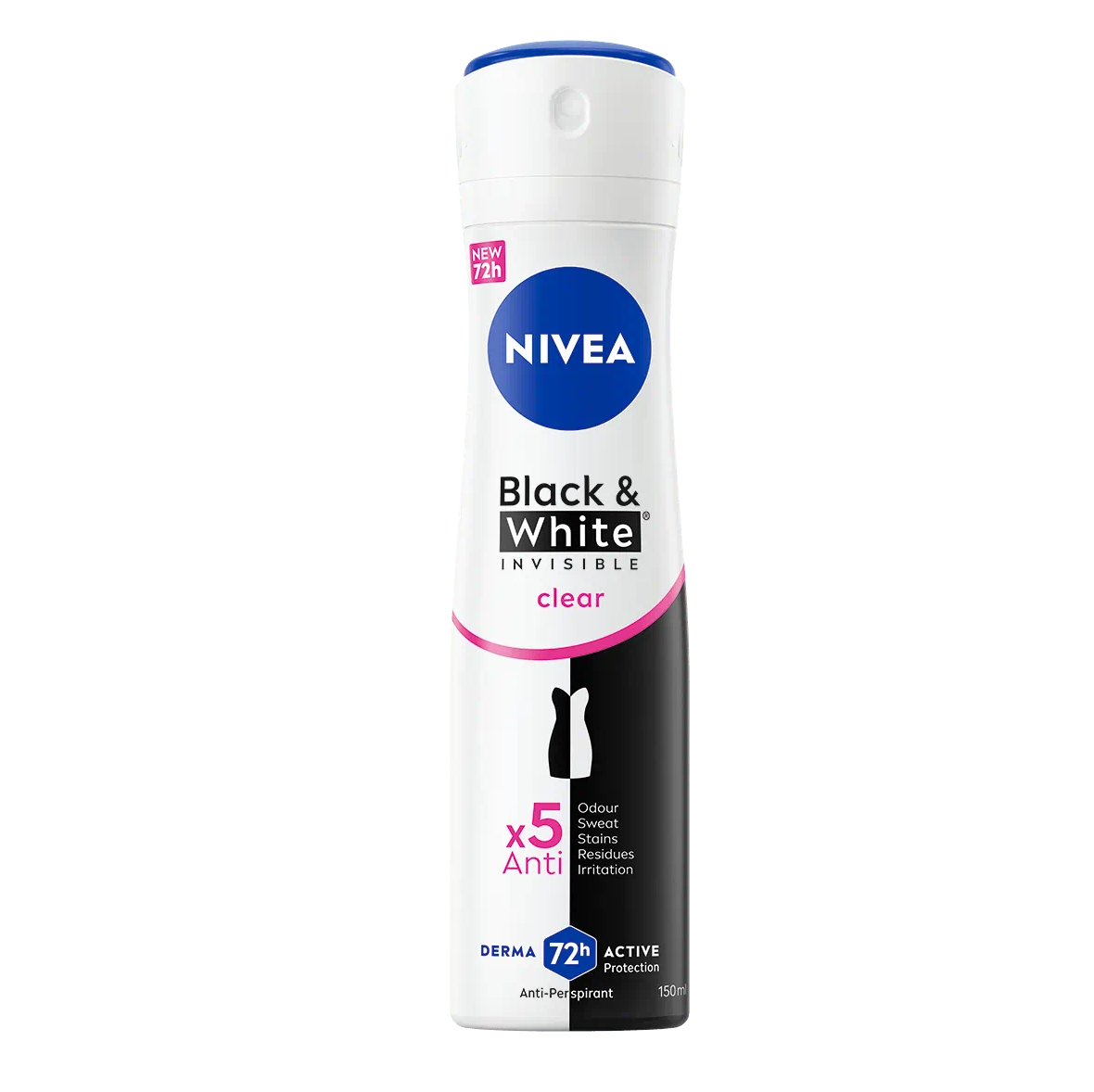 Nivea deodorant anti-perspirant 200 ml Invisible Black & White Clear XL