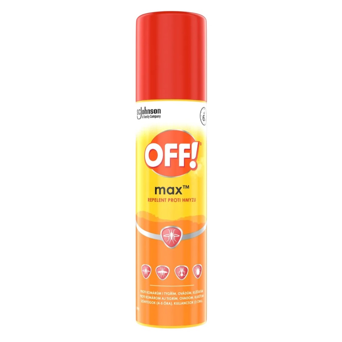 OFF! repelent 100 ml sprej Max 