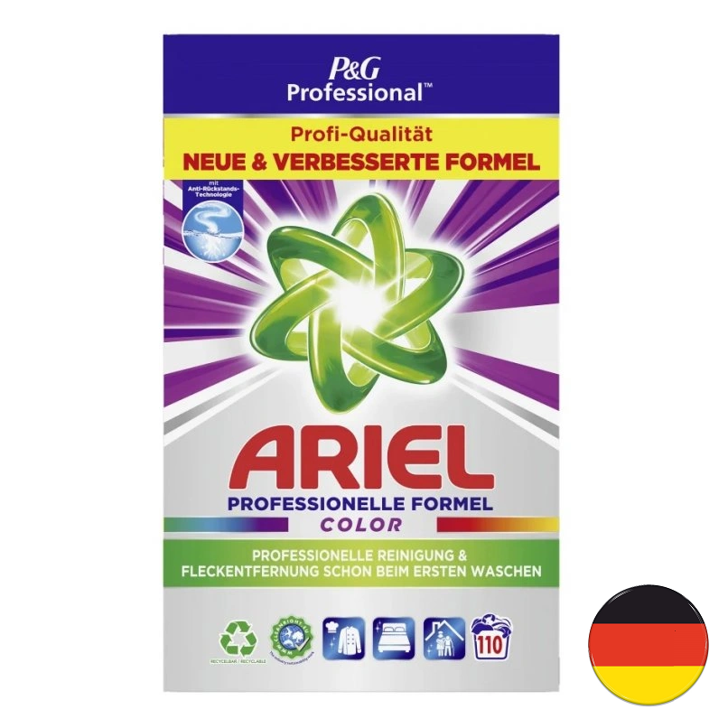 Ariel prací prášek 110 dávek Professional Color 6,6 kg