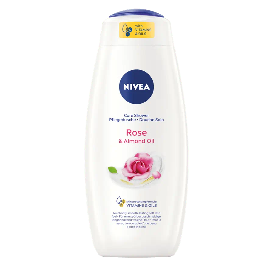 Nivea sprchový gel 500 ml Roses & Almond Oil