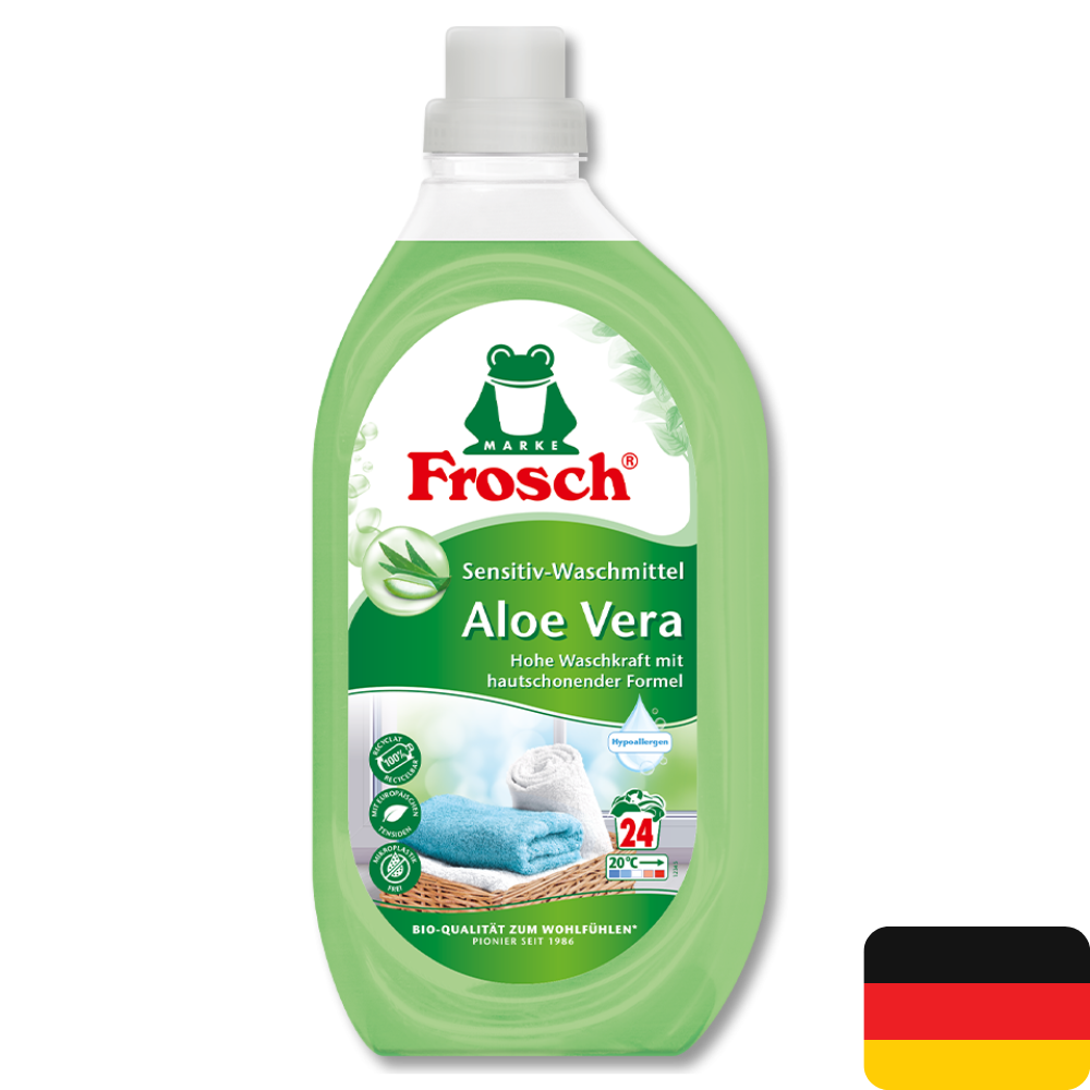 Frosch prací gel 24 dávek Sensitive s Aloe Vera 1,44 l