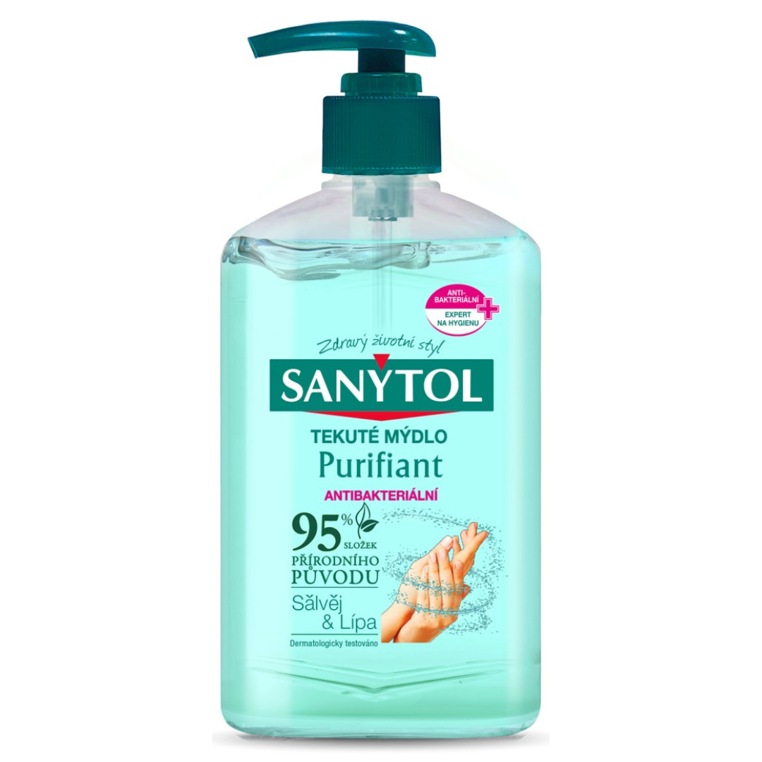 Sanytol antibakteriální tekuté mýdlo 250 ml Purifiant