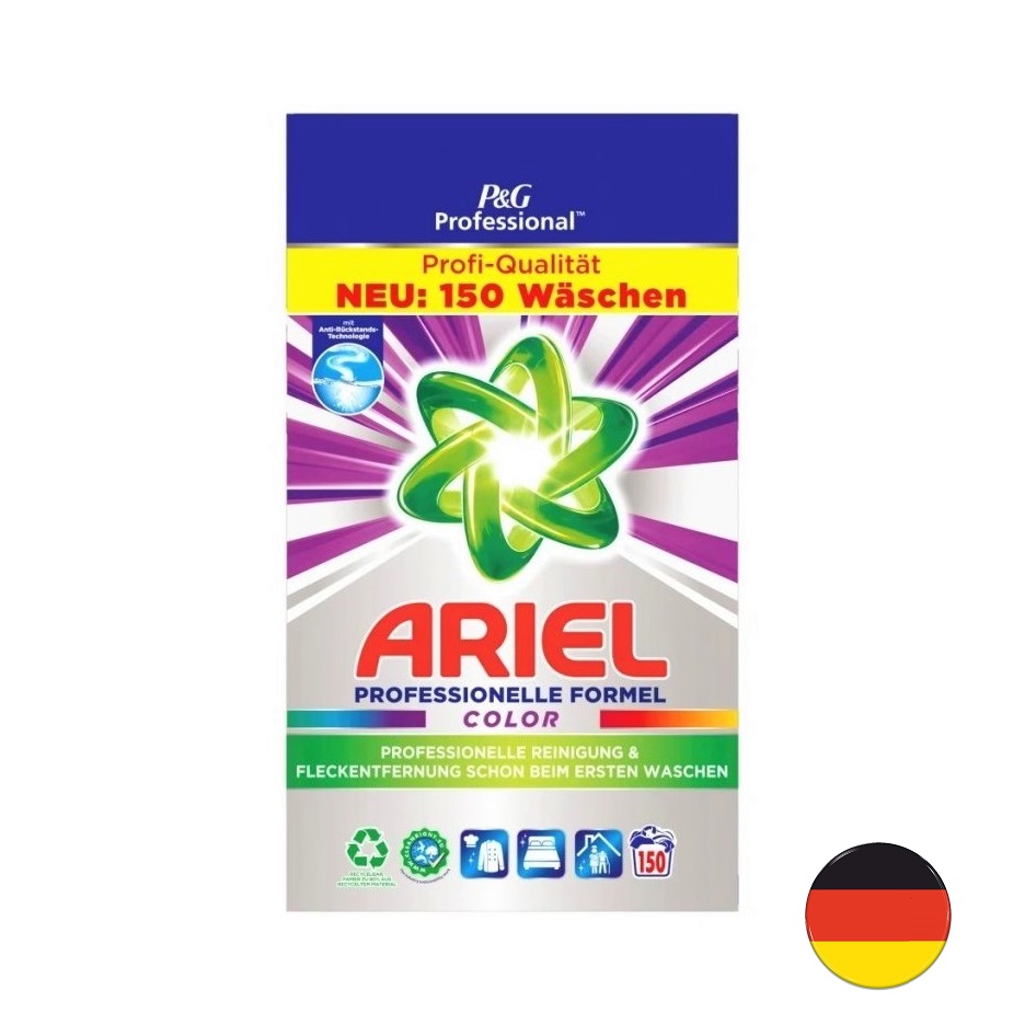 Ariel prací prášek 150 dávek Professional Color 9 kg