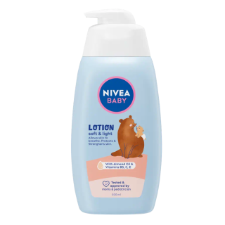 Nivea Baby tělové mléko 500 ml Soft & Light