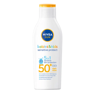 Nivea Sun Babies & Kids Sensitive Protect mléko na opalování SPF50+ 200 ml