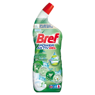 Bref WC čistící gel 700 ml ProNature Mint & Eucalyptus