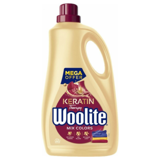 Woolite gel 60 pracích dávek Mix Colors 3,6 l