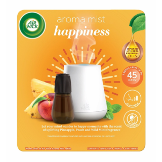 Air Wick Aroma Mist difuzér s náplní 20 ml Happiness